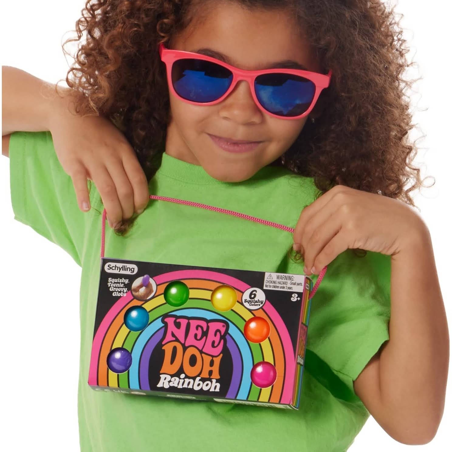 NEEDOH NeeDoh Rainboh Teenie ?C Mini Globs ?C 6 Pack - Image 5
